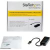 StarTech.com HB30A4AIB interface hub USB 3.2 Gen 1 (3.1 Gen 1) Type-A 5000 Mbit/s Black2