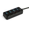 StarTech.com HB30C4AIB interface hub USB 3.2 Gen 1 (3.1 Gen 1) Type-C 5000 Mbit/s Black5