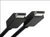 Unirise DP-25F-MM DisplayPort cable 299.2" (7.6 m) Black2