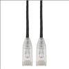 Tripp Lite N201-S02-BK networking cable Black 24" (0.61 m) Cat6 U/UTP (UTP)1