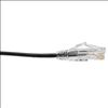 Tripp Lite N201-S02-BK networking cable Black 24" (0.61 m) Cat6 U/UTP (UTP)4