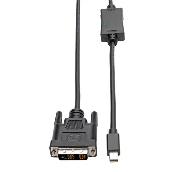 Tripp Lite P586-003-DVI video cable adapter 35.4" (0.9 m) Mini DisplayPort DVI-D Black1