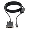 Tripp Lite P586-010-DVI video cable adapter 118.1" (3 m) MINI DISPLAYPORT DVI-D SINGLE LINK Black3