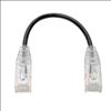 Tripp Lite N201-S6N-BK networking cable Black 5.91" (0.15 m) Cat6 U/UTP (UTP)2