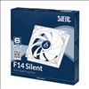 ARCTIC F14 Silent Computer case Fan 5.51" (14 cm) Black, White6