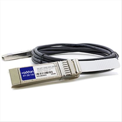 AddOn Networks EX-SFP-10GE-DAC-2M-AO InfiniBand cable 78.7" (2 m) SFP+ Black, Gray1