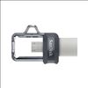 SanDisk 64GB Ultra Dual m3.0 USB flash drive USB Type-A / Micro-USB 3.2 Gen 1 (3.1 Gen 1) Gray, Stainless steel4