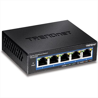 Trendnet TEG-S50ES network switch Managed Gigabit Ethernet (10/100/1000) Black1