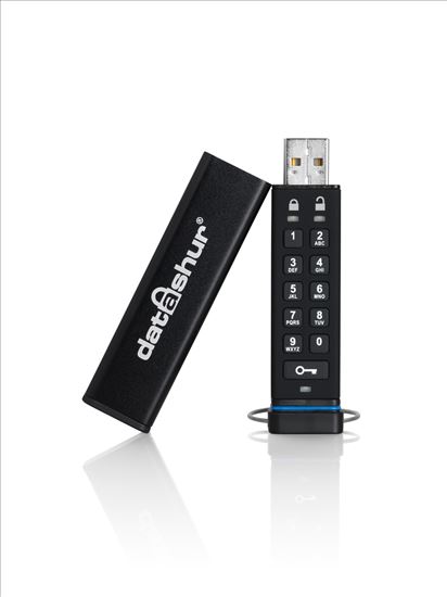 iStorage datAshur USB flash drive 8 GB USB Type-A 2.0 Black1