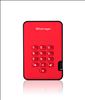 iStorage diskAshur 2 external hard drive 500 GB Red1