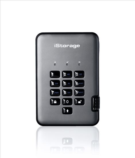 iStorage diskAshur PRO2 external hard drive 500 GB Black, Graphite1