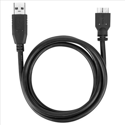 Targus ACC1004USZ USB cable 39.4" (1 m) USB 3.2 Gen 1 (3.1 Gen 1) USB A Micro-USB B Black1