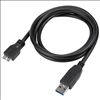Targus ACC1004USZ USB cable 39.4" (1 m) USB 3.2 Gen 1 (3.1 Gen 1) USB A Micro-USB B Black2