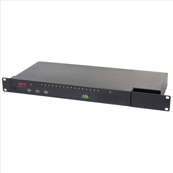 APC KVM1116R KVM switch Rack mounting Black1