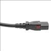 Tripp Lite C14 Male to C13 Female Power Cable, C13 to C14 PDU-Style, Locking C13 Connector, 10A, 18 AWG, 0.91 m3