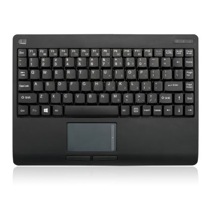 Adesso WKB-4110UB keyboard RF Wireless QWERTY US English Black1