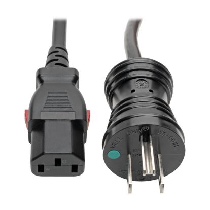 Tripp Lite P006-L25-HG15 power cable Black 299.2" (7.6 m) NEMA 5-15P IEC C131