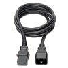 Tripp Lite C20 to C19 Power Cable - Locking C19 Connector, Heavy Duty, 20A, 100-250V, 12 AWG, 1.83 m, Black2