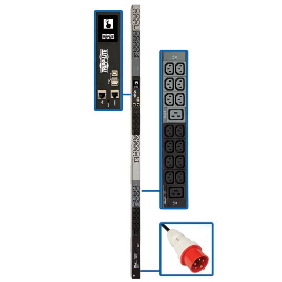 Tripp Lite PDU3XEVN6G20 power distribution unit (PDU) 48 AC outlet(s) 0U Black1