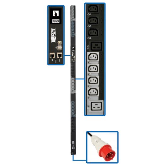 Tripp Lite PDU3XEVSR6G20 power distribution unit (PDU) 30 AC outlet(s) 0U Black1