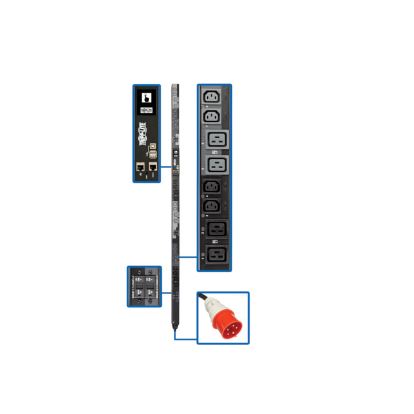 Tripp Lite PDU3XEVSR6G30A power distribution unit (PDU) 24 AC outlet(s) 0U Black, Gray1