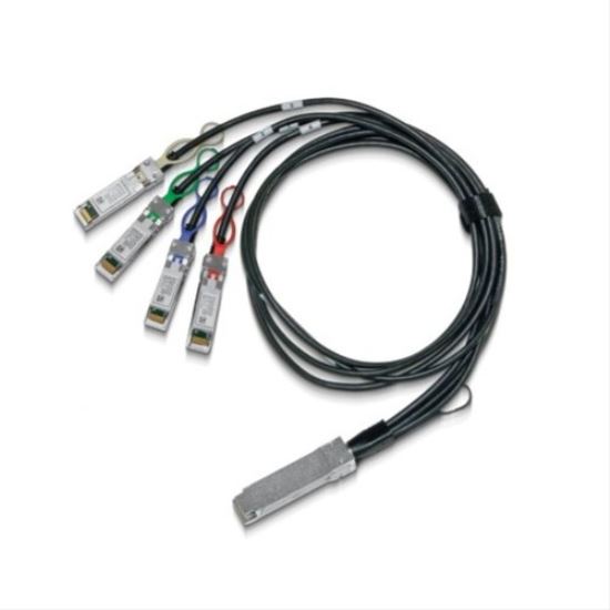 Mellanox Technologies MCP7F00-A002R30N InfiniBand cable 78.7" (2 m) QSFP28 4x SFP28 Black1