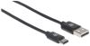 Manhattan 354936 USB cable 118.1" (3 m) USB 2.0 USB C USB A Black2