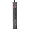 Tripp Lite TLM446USBB surge protector Black 4 AC outlet(s) 120 V 72" (1.83 m)3