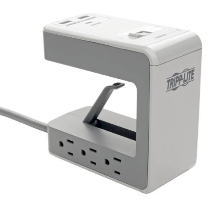 Tripp Lite TLP648USBC surge protector Gray 6 AC outlet(s) 120 V 96.1" (2.44 m)1