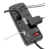 Tripp Lite TLP88TUSBB surge protector Black 8 AC outlet(s) 120 V 96.1" (2.44 m)2