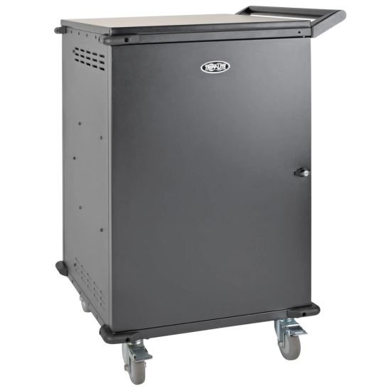 Tripp Lite CSC48AC portable device management cart/cabinet Black1