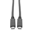 Tripp Lite U420-C06 USB cable 70.9" (1.8 m) USB 3.2 Gen 1 (3.1 Gen 1) USB C Black1