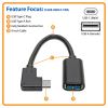 Tripp Lite U428-06N-F-CRA USB cable 7.87" (0.2 m) USB 3.2 Gen 1 (3.1 Gen 1) USB C USB A Black6