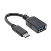 Tripp Lite U428-C6N-F USB cable 7.87" (0.2 m) USB 3.2 Gen 1 (3.1 Gen 1) USB C USB A Black1