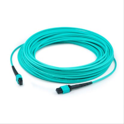 AddOn Networks ADD-MPOMPO-80M5OM3 fiber optic cable 3149.6" (80 m) MPO CMR OM3 Aqua color1
