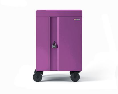 Bretford CUBE Cart Mini Portable device management cart Violet1