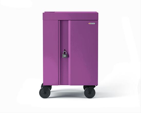 Bretford CUBE Cart Mini Portable device management cart Violet1