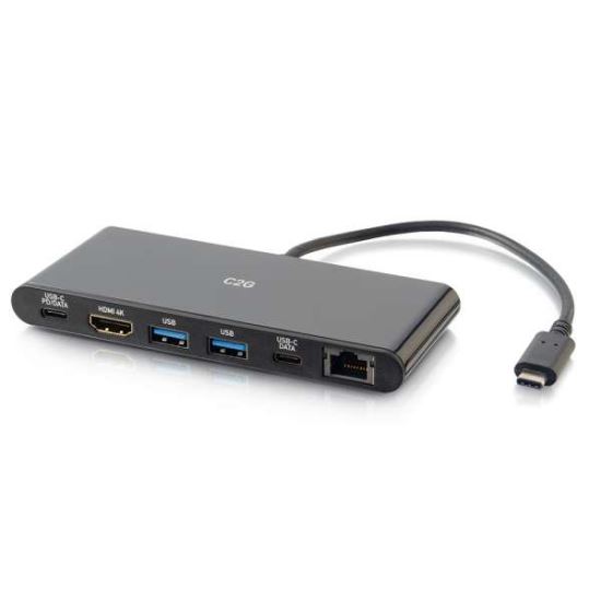 C2G 28845 notebook dock/port replicator Wired USB 3.2 Gen 1 (3.1 Gen 1) Type-C Black1