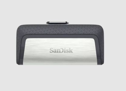 SanDisk SDDDC2-256G-A46 USB flash drive 256 GB USB Type-A / USB Type-C 3.2 Gen 1 (3.1 Gen 1) Gray, Silver1