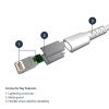 StarTech.com RUSBLTMM1M lightning cable 39.4" (1 m) White5