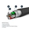 StarTech.com RUSBLTMM1MB lightning cable 39.4" (1 m) Black3