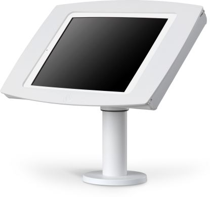 Ergonomic Solutions SpacePole A-Frame tablet security enclosure 9.7" White1