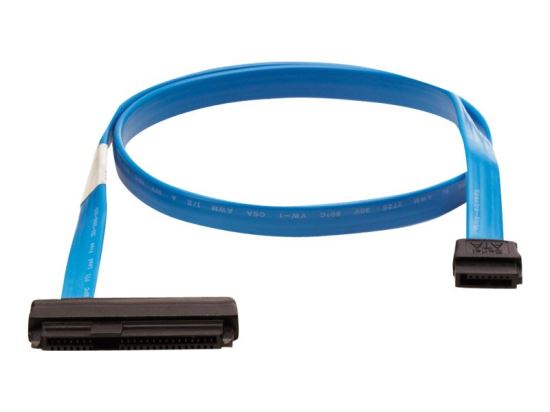 Hewlett Packard Enterprise P06307-B21 Serial Attached SCSI (SAS) cable Blue1