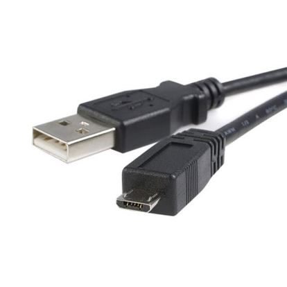 StarTech.com 0.5m USB A/microB USB cable 19.7" (0.5 m) USB 2.0 Micro-USB B Black1