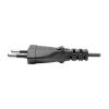 Tripp Lite P059-006 power cable Black 70.9" (1.8 m) C7 coupler CEE7/163