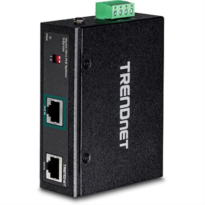 Trendnet TI-SG104 network splitter Black Power over Ethernet (PoE)1