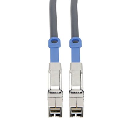 Tripp Lite S528-02M Serial Attached SCSI (SAS) cable 78.7" (2 m) 12 Gbit/s Black, Blue, Metallic1