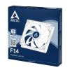 ARCTIC F14 Computer case Fan 5.51" (14 cm) Black, Blue, White6