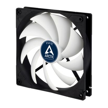 ARCTIC F14 TC Computer case Fan 5.51" (14 cm) Black, White1