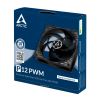 ARCTIC P12 PWM Computer case Fan 4.72" (12 cm) Black, Transparent5